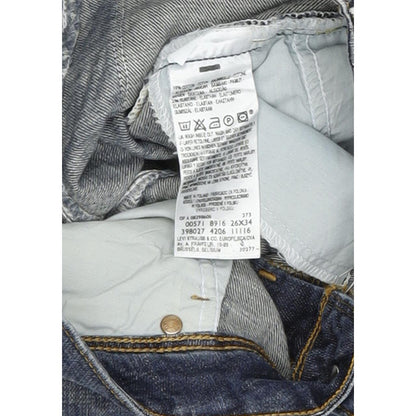 Levi's 571 Women Blue Straight Slim Stretch Jeans W26 L29