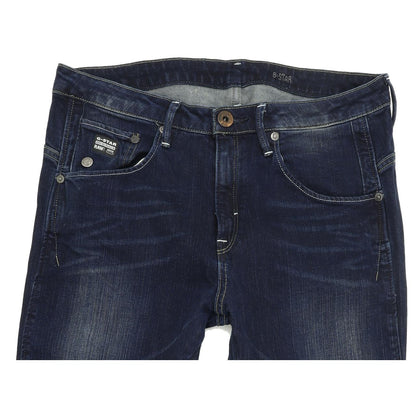 G-Star Arc 3D Women Blue Tapered Regular Stretch Jeans W28 L32