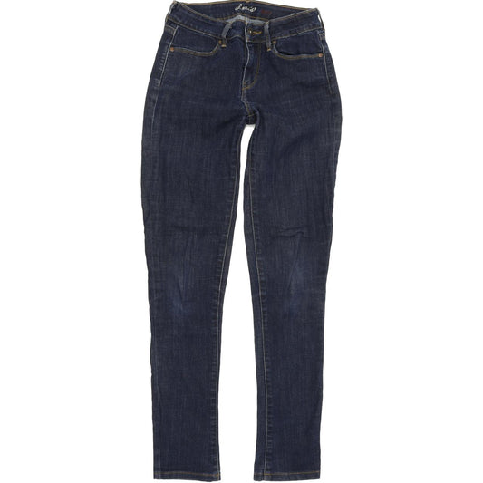 Levi's Women Blue Skinny Slim Stretch Jeans W26 L30