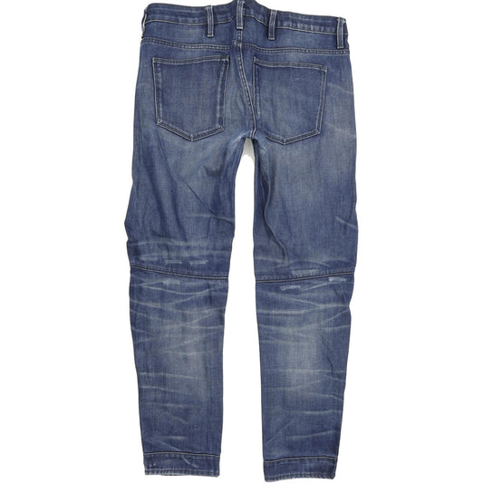 G-Star Women Blue Straight Slim Boyfriend Stretch Jeans W26 L30