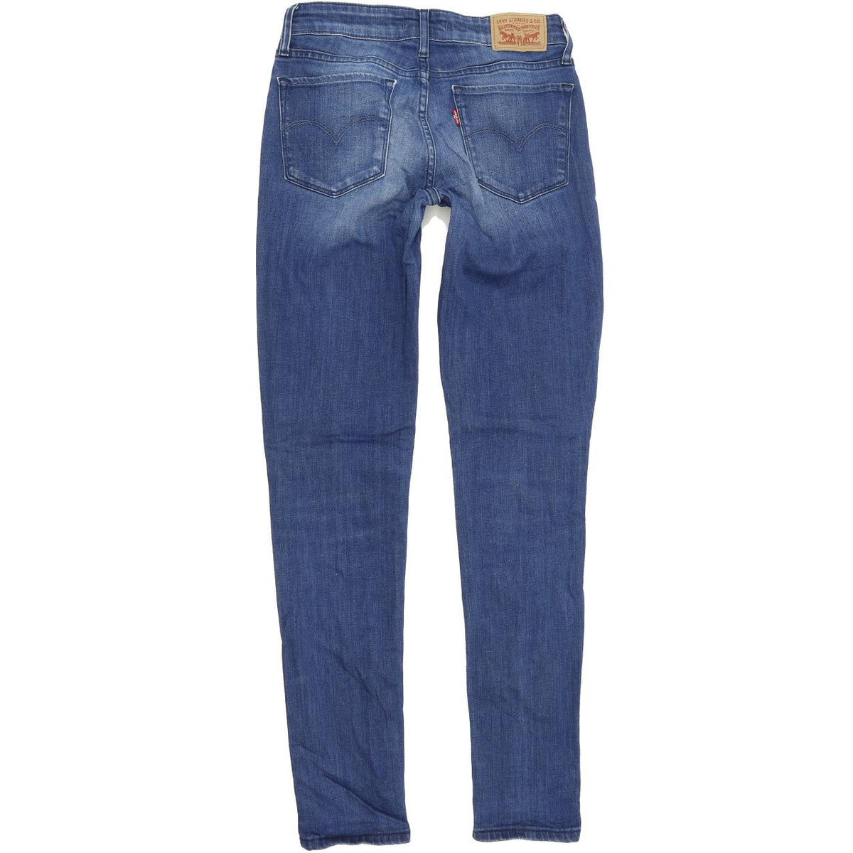 Levi's 711 Women Blue Skinny Regular Stretch Jeans W26 L30