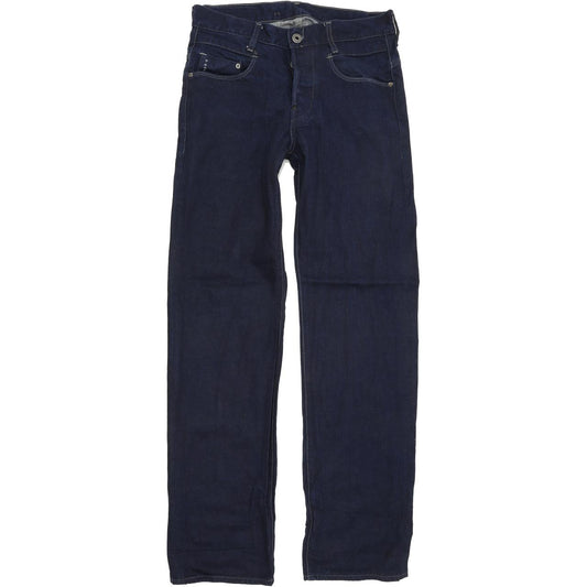 G-Star New Radar Men Blue Straight Loose Jeans W29 L34