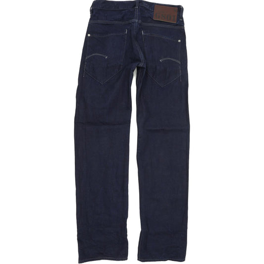 G-Star New Radar Men Blue Straight Loose Jeans W29 L34