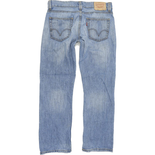 Levi's 506 Men Blue Straight Regular Jeans W32 L30
