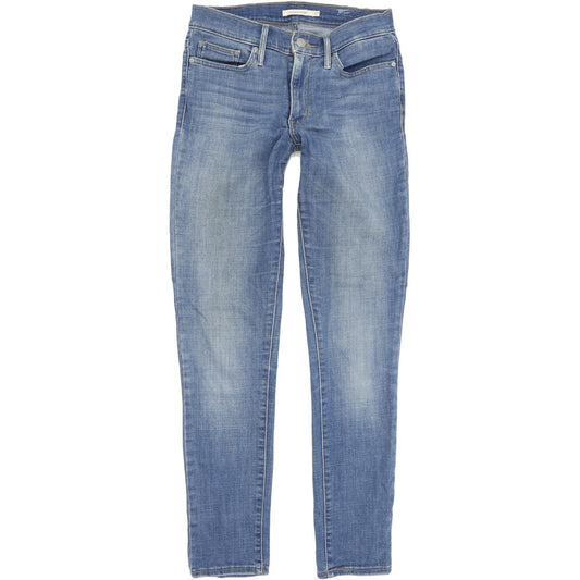 Levi's Slimming Women Blue Skinny Slim Stretch Jeans W27 L30