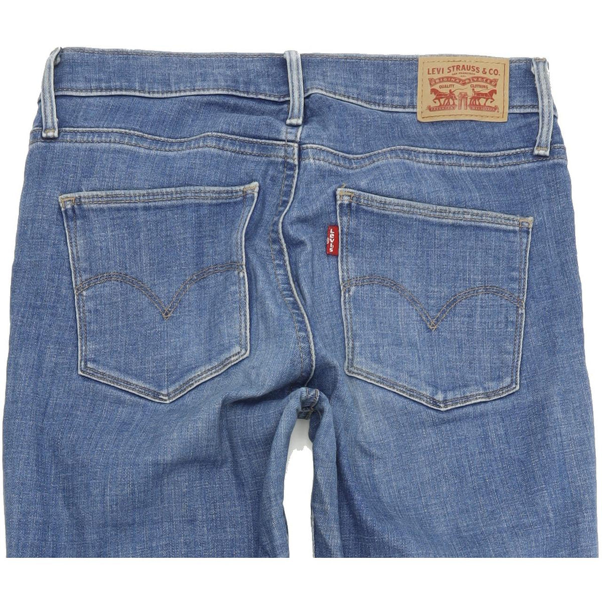 Levi's Slimming Women Blue Skinny Slim Stretch Jeans W27 L30