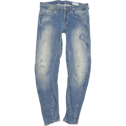 G-Star Arc 3D Women Blue Tapered Slim Stretch Jeans W26 L34