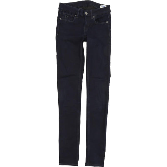 G-Star 3301 Contour Women Blue Skinny Slim Stretch Jeans W26 L34