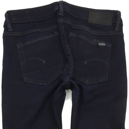 G-Star 3301 Contour Women Blue Skinny Slim Stretch Jeans W26 L34