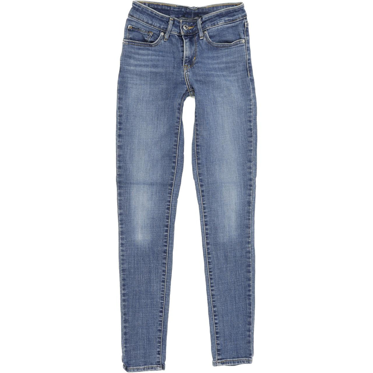 Levi's Women Blue Skinny Slim Stretch Jeans W24 L30