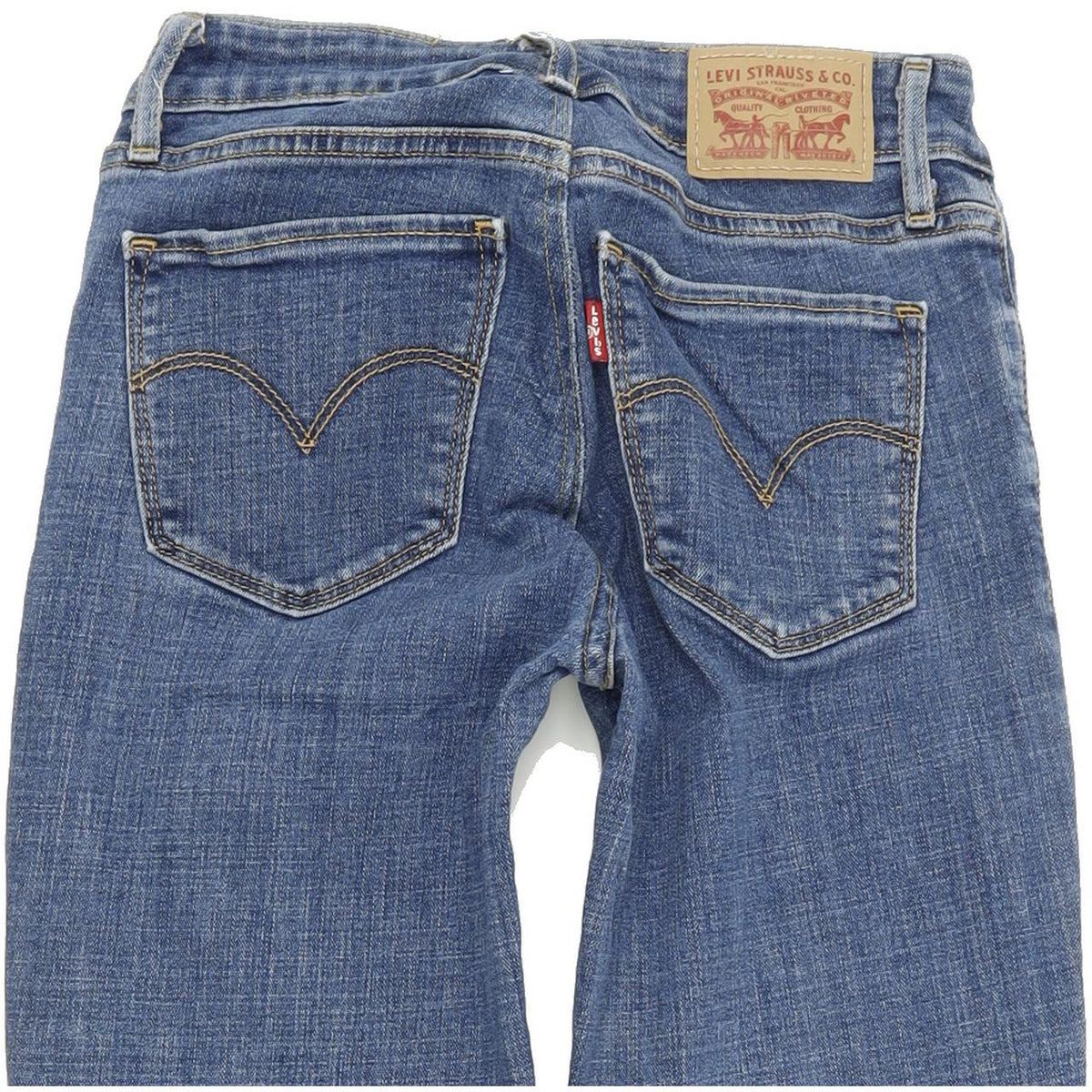 Levi's Women Blue Skinny Slim Stretch Jeans W24 L30