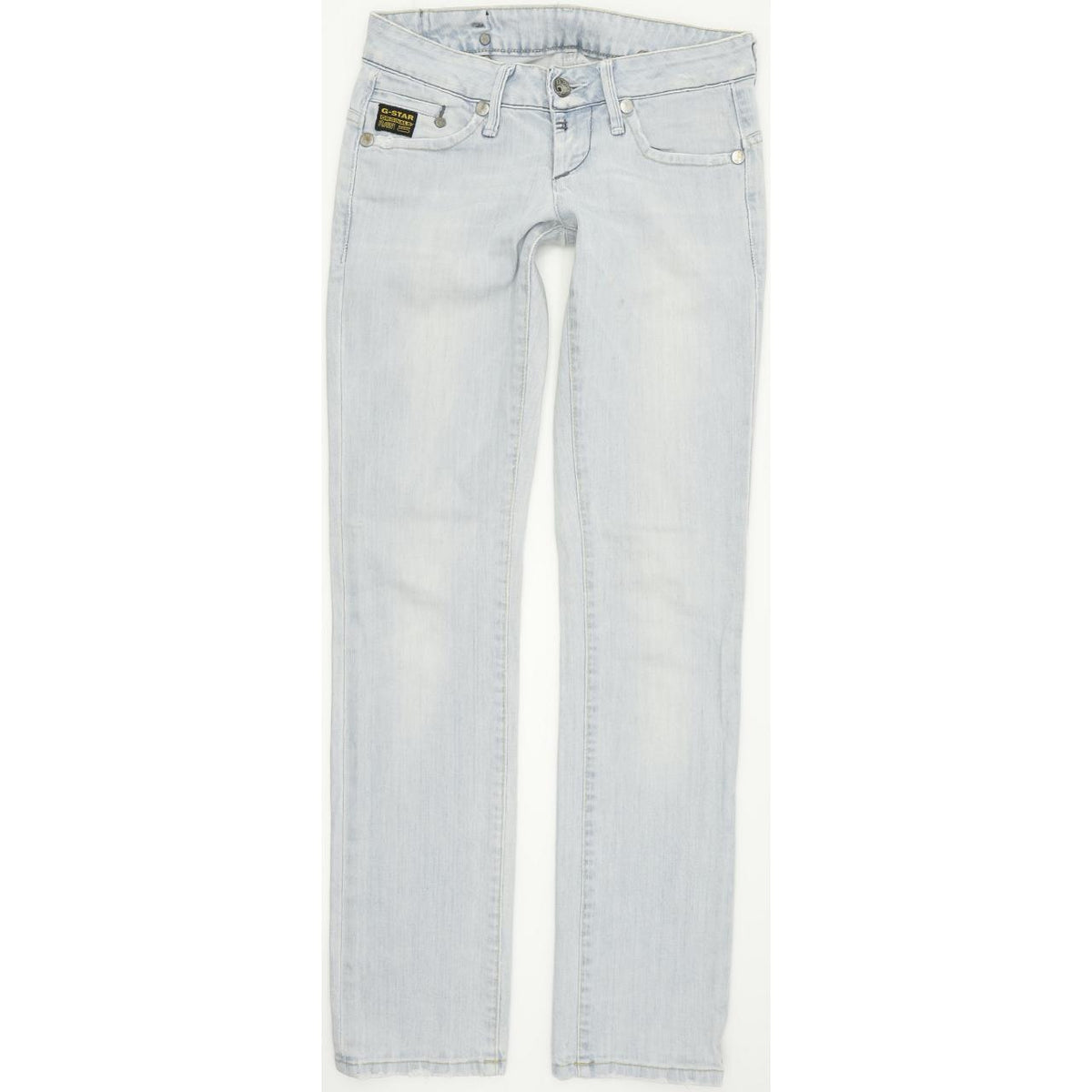 G-Star Midge Women Blue Straight Regular Stretch Jeans W26 L32