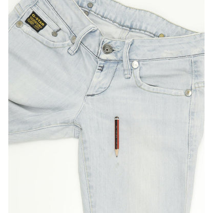 G-Star Midge Women Blue Straight Regular Stretch Jeans W26 L32