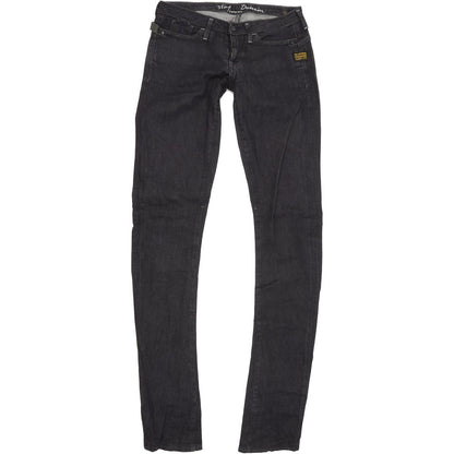 G-Star Micro Midge Women Blue Skinny Slim Stretch Jeans W26 L34