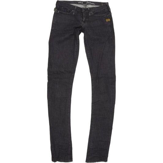 G-Star Micro Midge Women Blue Skinny Slim Stretch Jeans W26 L34