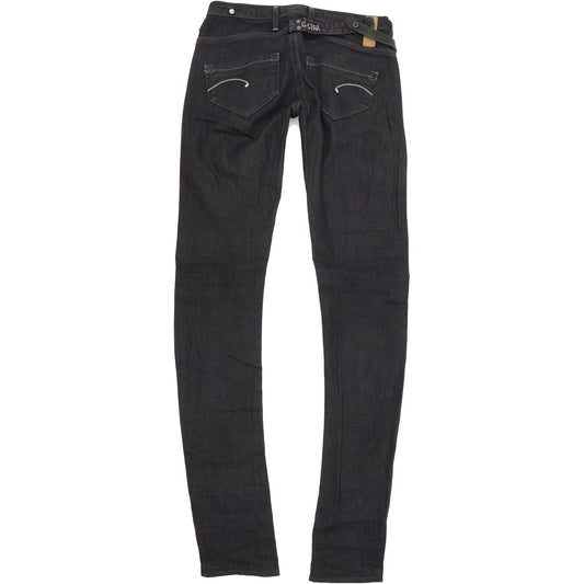 G-Star Micro Midge Women Blue Skinny Slim Stretch Jeans W26 L34