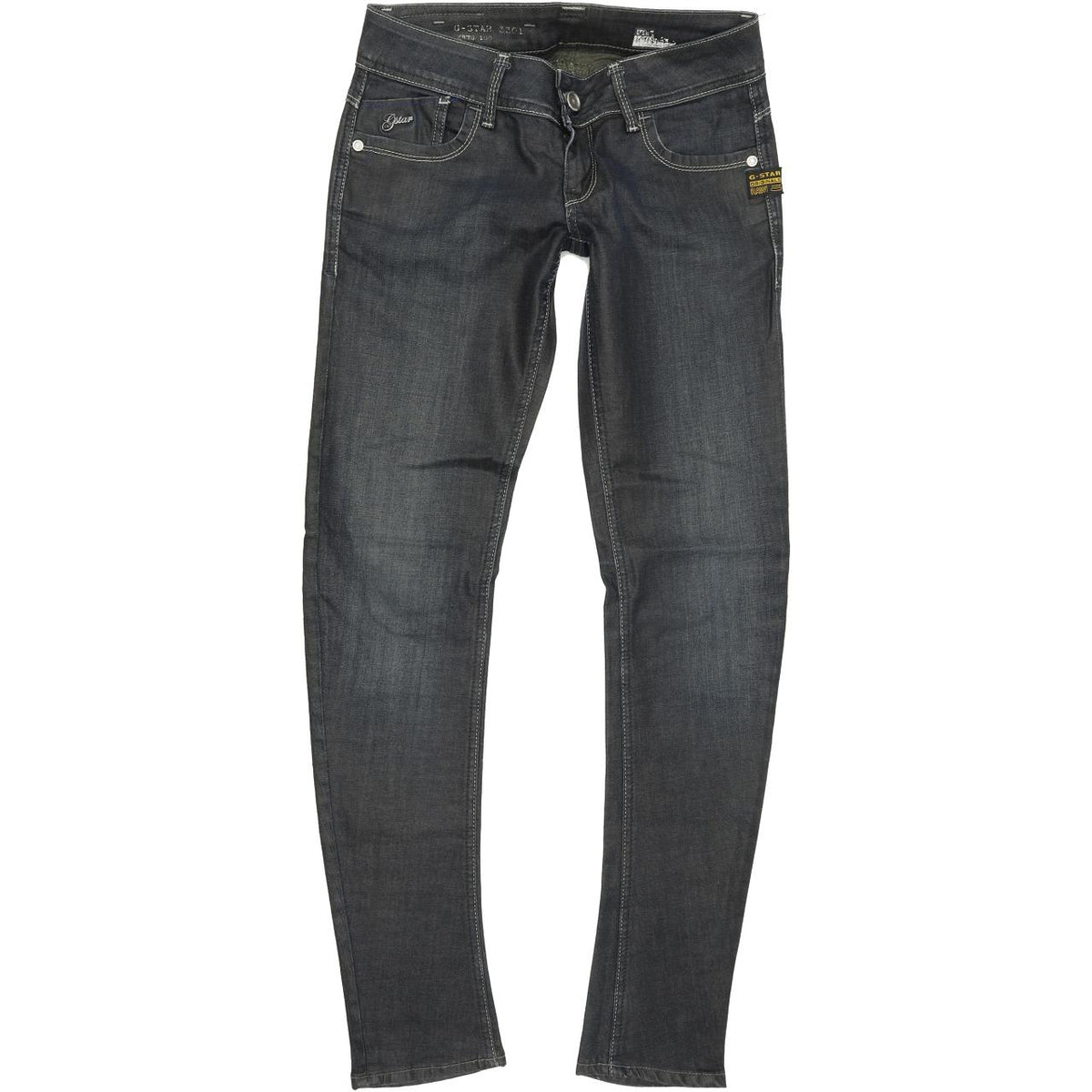 G-Star Lynn Women Blue Skinny Slim Stretch Jeans W26 L30