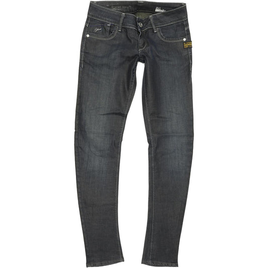G-Star Lynn Women Blue Skinny Slim Stretch Jeans W26 L30