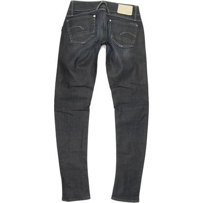 G-Star Lynn Women Blue Skinny Slim Stretch Jeans W26 L30
