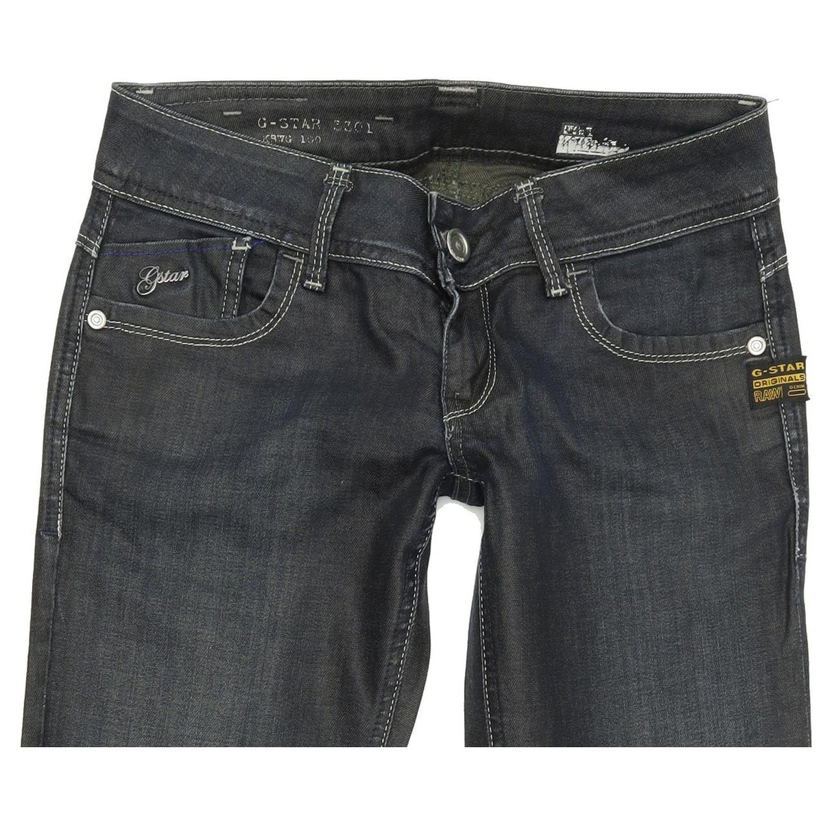 G-Star Lynn Women Blue Skinny Slim Stretch Jeans W26 L30