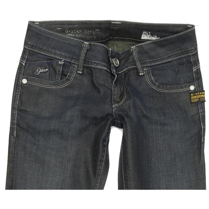 G-Star Lynn Women Blue Skinny Slim Stretch Jeans W26 L30