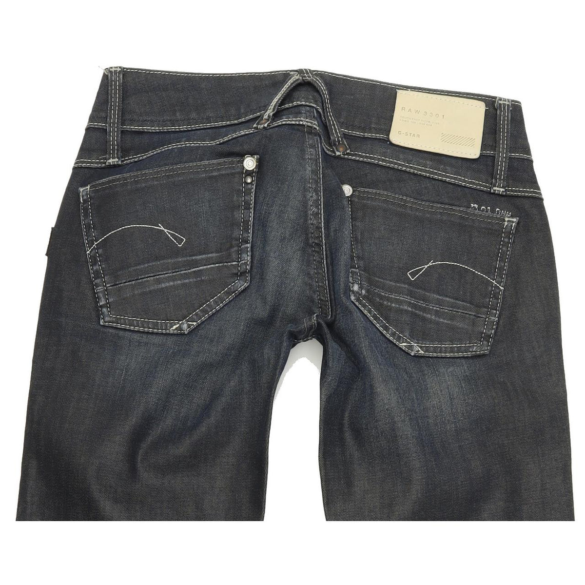 G-Star Lynn Women Blue Skinny Slim Stretch Jeans W26 L30