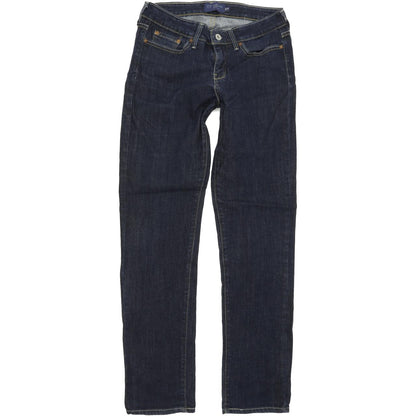 Levi's Slight Curve Women Blue Straight Slim Stretch Jeans W27 L30
