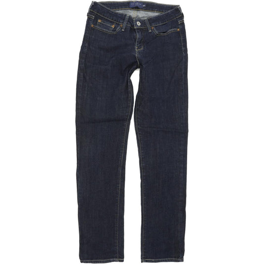 Levi's Slight Curve Women Blue Straight Slim Stretch Jeans W27 L30