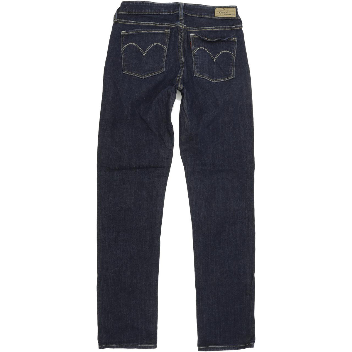 Levi's Slight Curve Women Blue Straight Slim Stretch Jeans W27 L30