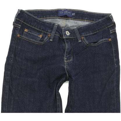 Levi's Slight Curve Women Blue Straight Slim Stretch Jeans W27 L30