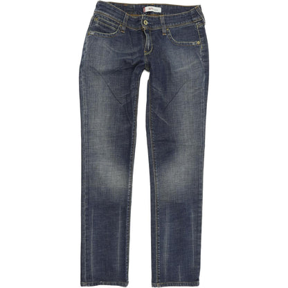 Levi's 571 Women Blue Straight Slim Stretch Jeans W30 L31