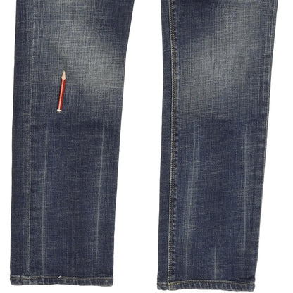 Levi's 571 Women Blue Straight Slim Stretch Jeans W30 L31