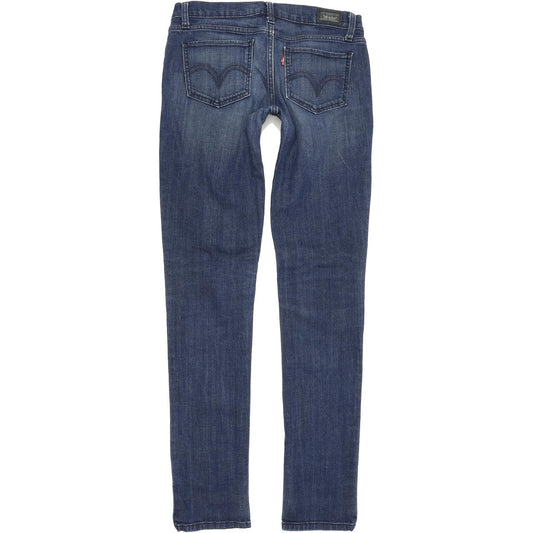 Levi's 542 Women Blue Skinny Slim Stretch Jeans W29 L34