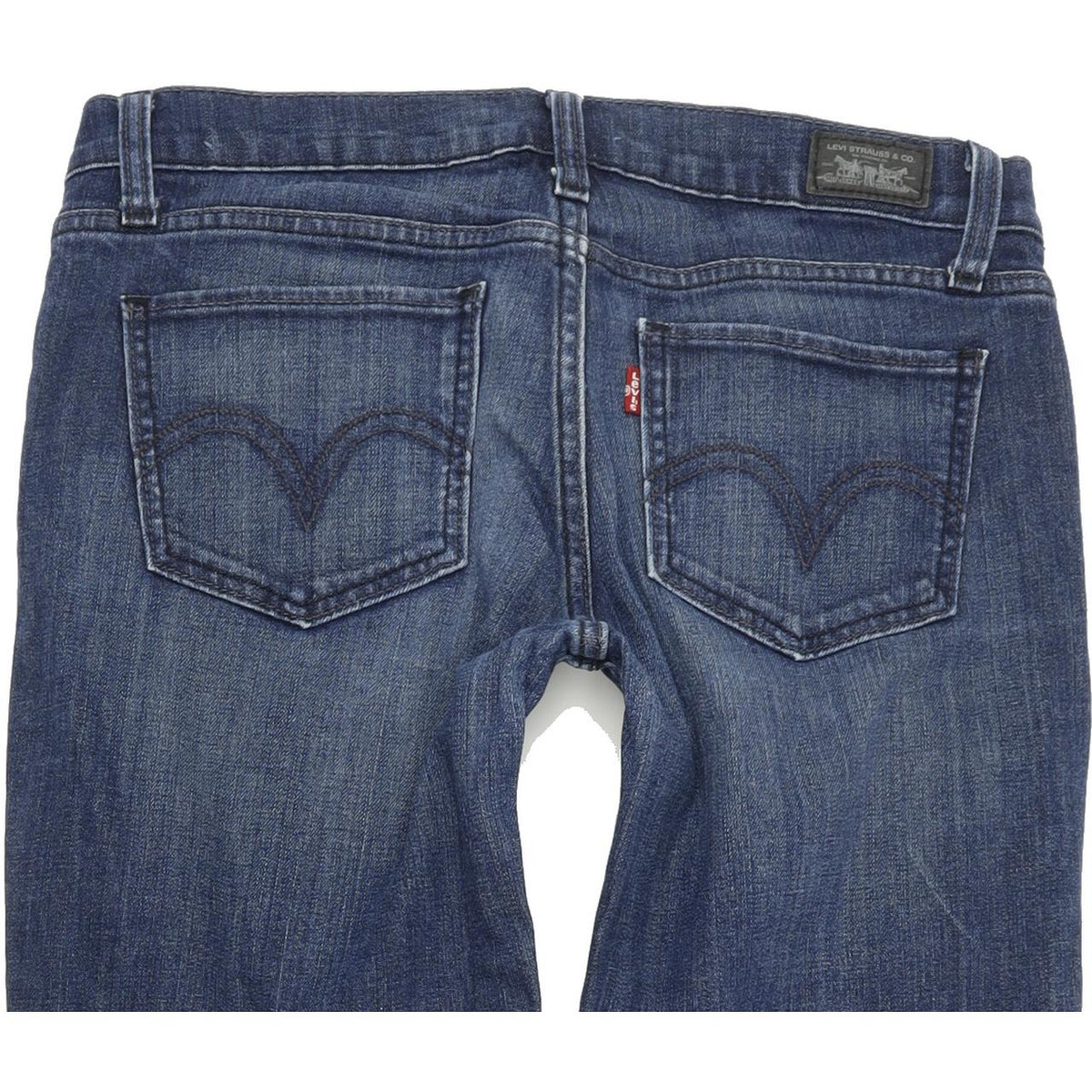 Levi's 542 Women Blue Skinny Slim Stretch Jeans W29 L34