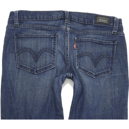 Levi's 542 Women Blue Skinny Slim Stretch Jeans W29 L34
