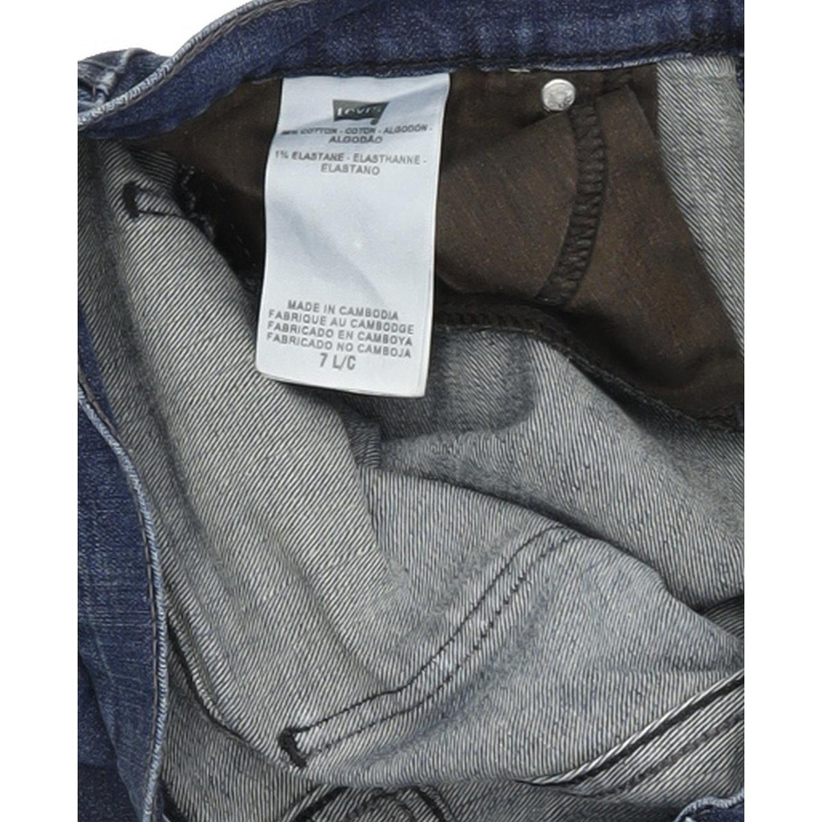 Levi's 542 Women Blue Skinny Slim Stretch Jeans W29 L34