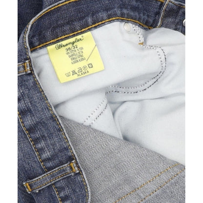Wrangler Alaska Men Blue Straight Regular Jeans W36 L32