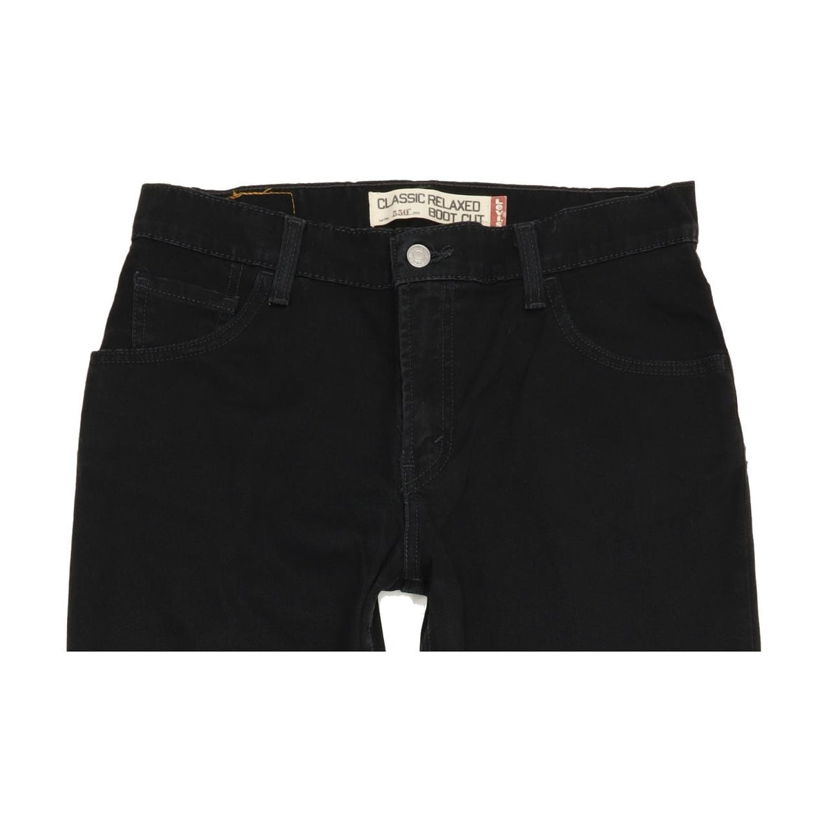 Levi's 550 Women Black Bootcut Relaxed Stretch Jeans W31 L31