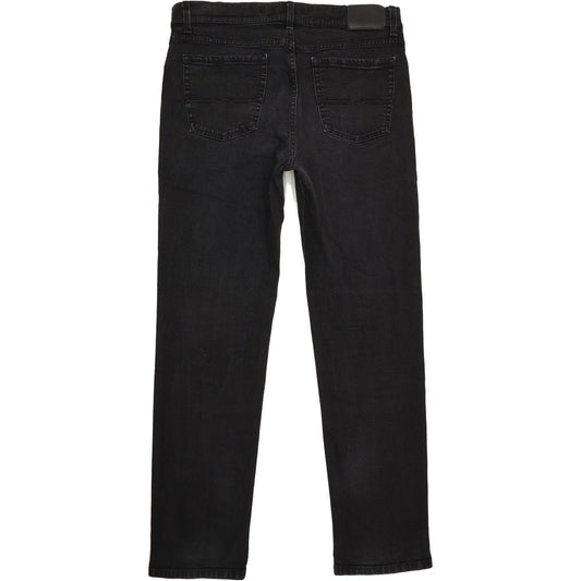 Pioneer Rando Men Black Straight Regular Stretch Jeans W37 L33