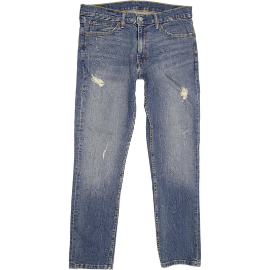 Levi's 511 Men Blue Straight Slim Stretch Jeans W36 L31