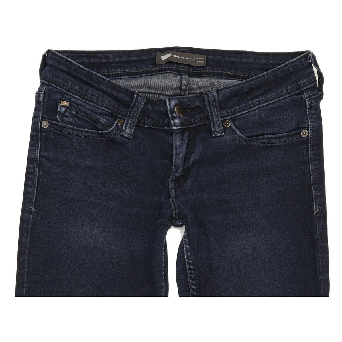 Levi's Demi Curve Women Blue Skinny Slim Stretch Jeans W26 L28