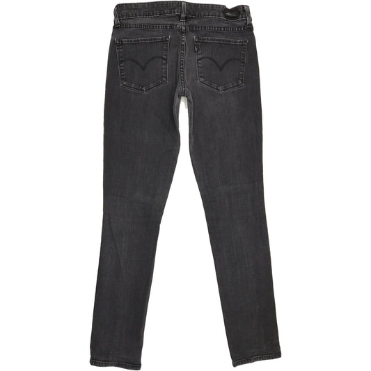 Levi's Demi Curve Women Charcoal Skinny Slim Stretch Jeans W29 L30