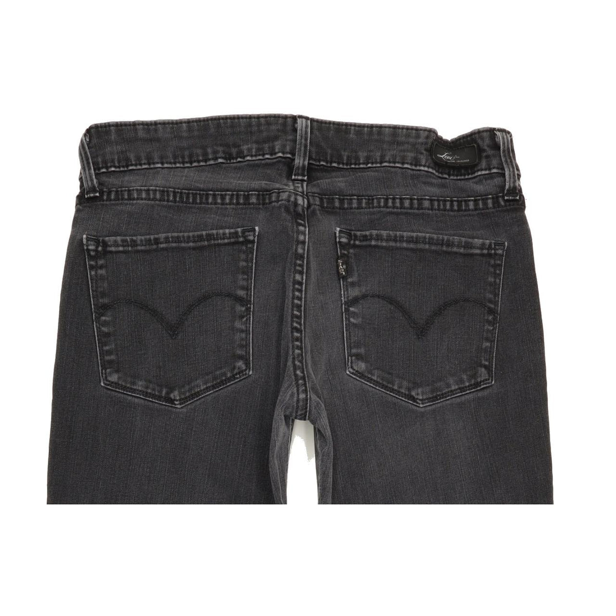 Levi's Demi Curve Women Charcoal Skinny Slim Stretch Jeans W29 L30