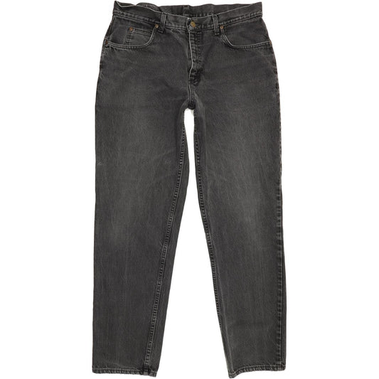 Lee St Louis Men Charcoal Straight Regular Jeans W36 L33