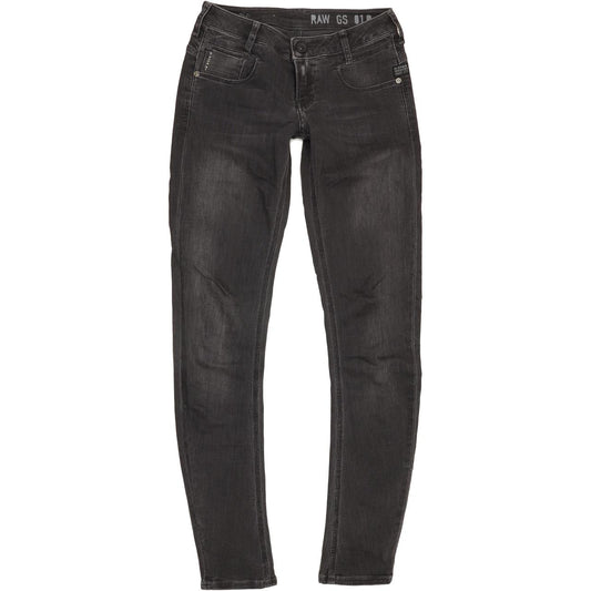 G-Star New Radar Women Charcoal Skinny Slim Stretch Jeans W25 L31