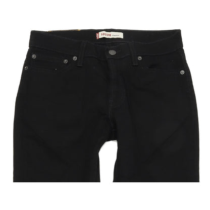 Levi's 528 Women Black Straight Regular Stretch Jeans W30 L29