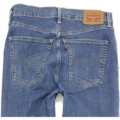 Levi's Mile High Super Women Blue Skinny Slim Stretch Jeans W28 L32