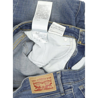 Levi's 711 Women Blue Skinny Slim Stretch Jeans W28 L34