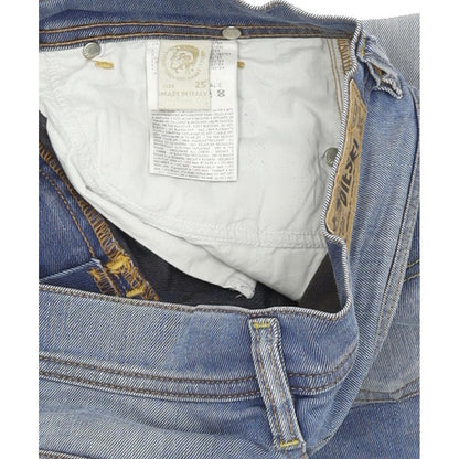 Diesel Faithlegg Women Blue Straight Regular Jeans W25 L30