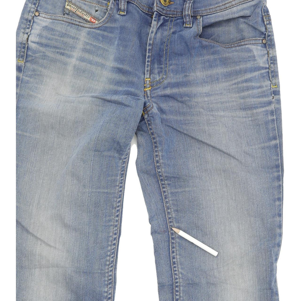 Diesel Faithlegg Women Blue Straight Regular Jeans W25 L30